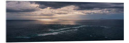 Acrylic print Stormy seascape