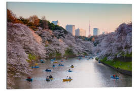 Cuadro de aluminio Primavera en Tokio