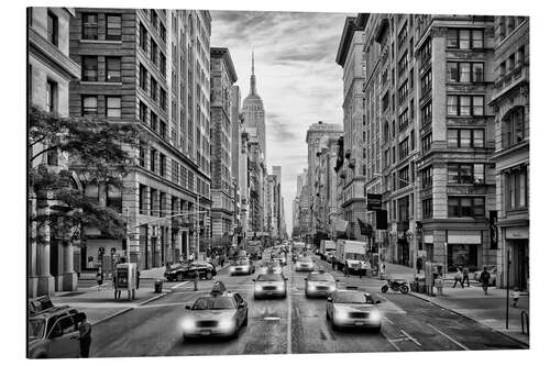 Aluminium print 5th avenue