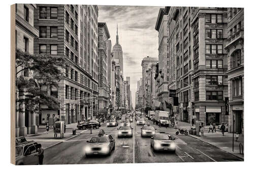 Hout print 5th avenue