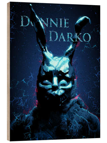 Holzbild Donnie Darko