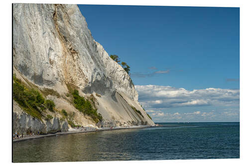 Tableau en aluminium Kreidefelsen Møns Klint