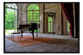 Gerahmter Kunstdruck Klang der Stille