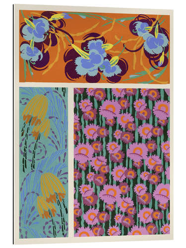 Galleriprint Art Deco Flowers VII