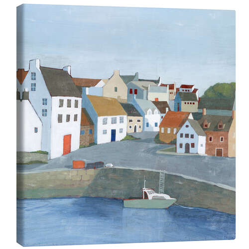 Canvas print Old Seaside Town I