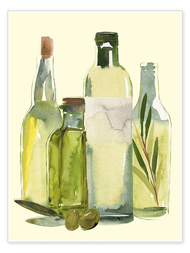 Poster Olivenöl-Set
