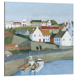 Magnettafel Alte Küstenstadt II