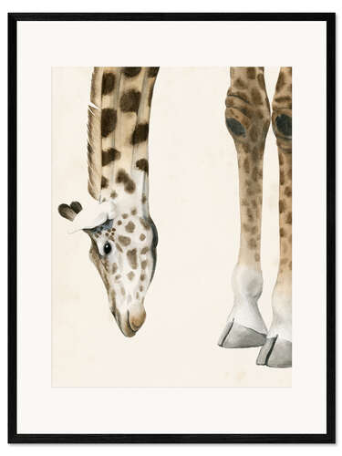 Kunsttryk i ramme At Your Feet II