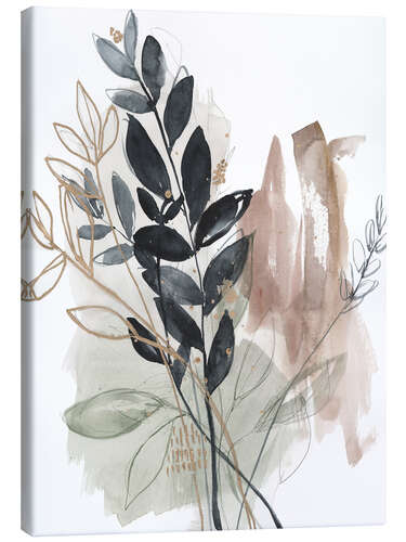 Canvas print Bundled leaves II