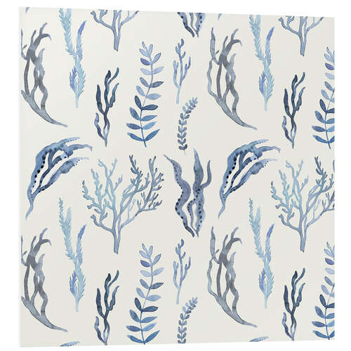 Foam board print Maritime pattern