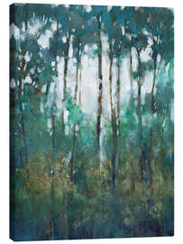 Canvas-taulu Glow in the forest II