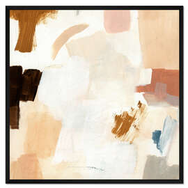 Gerahmter Kunstdruck Sprung I