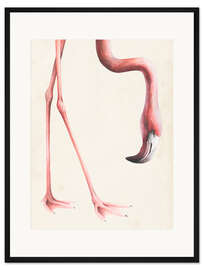 Gerahmter Kunstdruck Zu deinen Füßen I