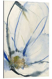 Magnettafel Kobalt &amp; Paynes-Blütenblätter II