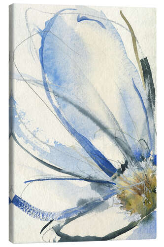 Canvas print Cobalt & Paynes Petals