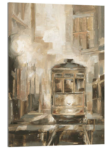 Gallery print Lisbon tram at night