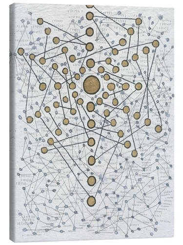 Obraz na płótnie Chakra network