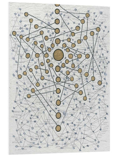 Foam board print Chakra network