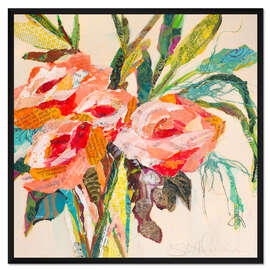 Gerahmter Kunstdruck Hacienda-Traum II