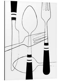Magnettafel Besteckspiel