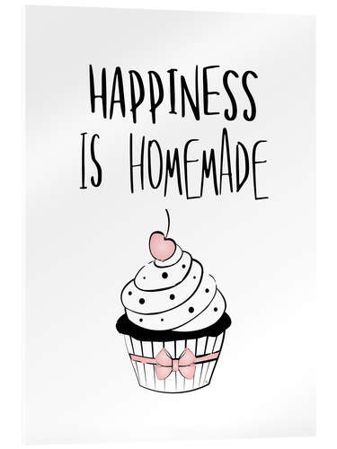 Akrylbilde Happiness is homemade