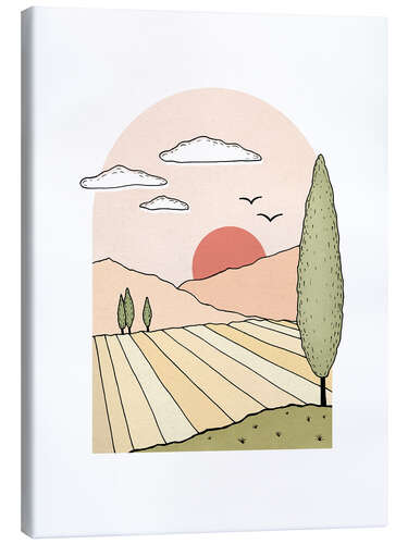 Canvas print Provence