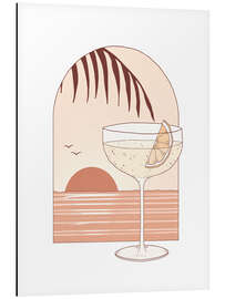 Magnettafel Sonnenuntergangsansicht