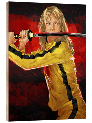 Cuadro de madera Kill Bill II