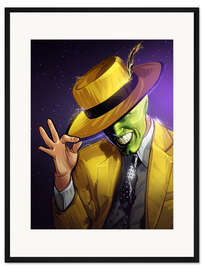 Gerahmter Kunstdruck Die Maske, 1994