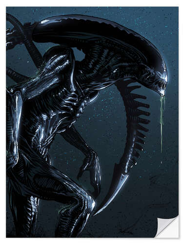 Sticker mural Alien Xenomorph