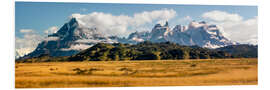 Foam board print Patagonian Andes - Torres del Paine