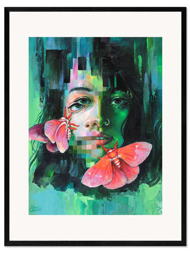 Framed art print Chroma Key