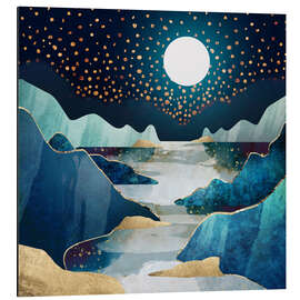 Magnettafel Mondschein