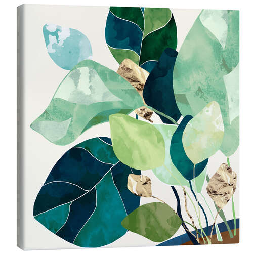 Canvas print Indigopflanze II