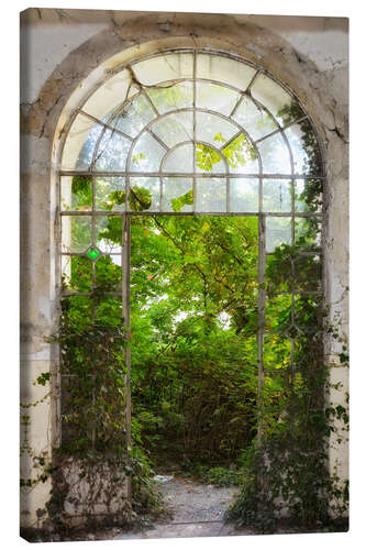 Canvas print View into the green