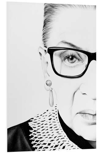 Tableau en PVC Ruth Bader Ginsburg