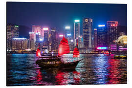 Magnettafel Honk Hong Lichter