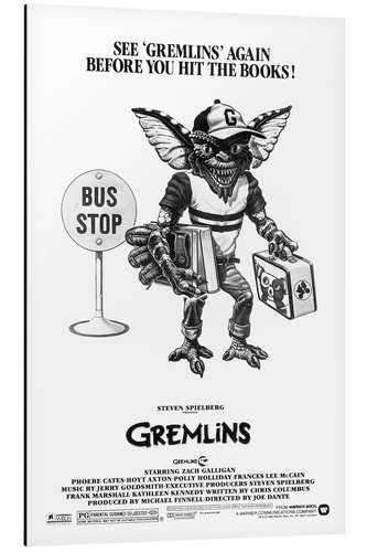 Tableau en aluminium Gremlins - Summer Vacation