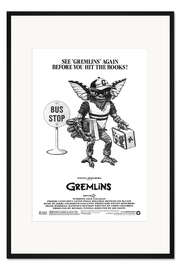 Gerahmter Kunstdruck Gremlins - Sommerferien