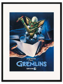 Gerahmter Kunstdruck Gremlins - Überraschung!