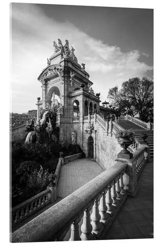 Acrylic print Barcelona, Parc de la Ciutadella