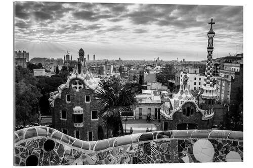 Galleritryk Parc Güell sunrise