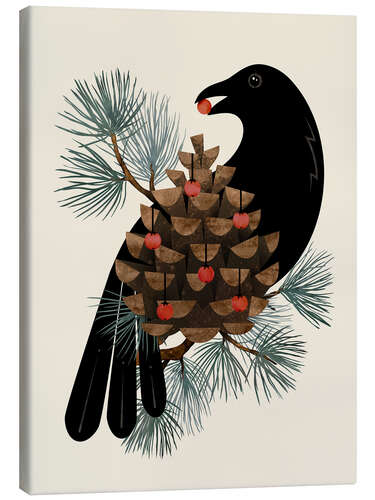 Obraz na płótnie Bird & Berries