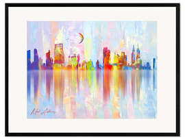 Gerahmter Kunstdruck New York V