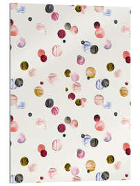 Gallery print Colourful pastel dots