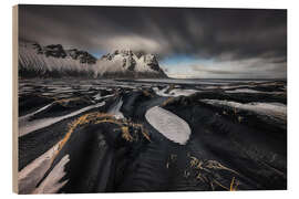 Puutaulu Stokksnes beach and Vestrahorn mountain - Iceland