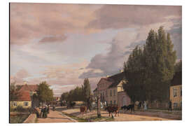 Magnettafel Straße in Østerbro