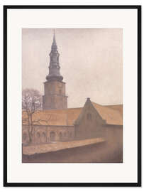 Gerahmter Kunstdruck Petri Kirke