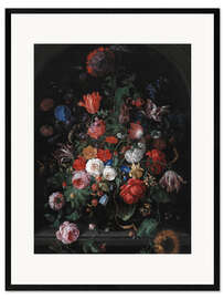 Framed art print Flower piece