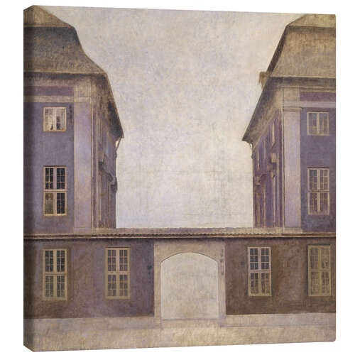 Canvas print The Buildings of the Asiatic Company, seen from St. Annæ Street, Copenhagen